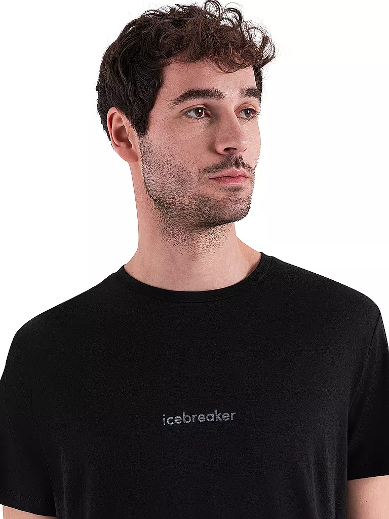 ICEBREAKER | Herren Funktionsshirt Lumi 150 Tech Lite3 | Noir