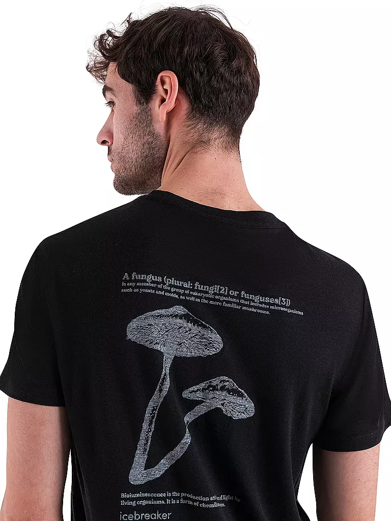 ICEBREAKER | Herren Funktionsshirt Lumi 150 Tech Lite3 | Noir