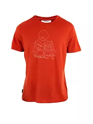 ICEBREAKER | Herren Funktionsshirt Merino 150 Tech Lite III Sunset Tech | Cuivre