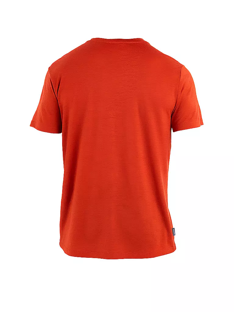 ICEBREAKER | Herren Funktionsshirt Merino 150 Tech Lite III Sunset Tech | Cuivre