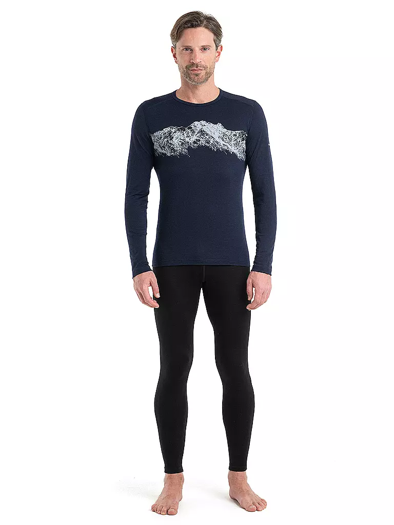 ICEBREAKER | Herren Funktionsshirt Merino 200 Oasis Thermo | Noir
