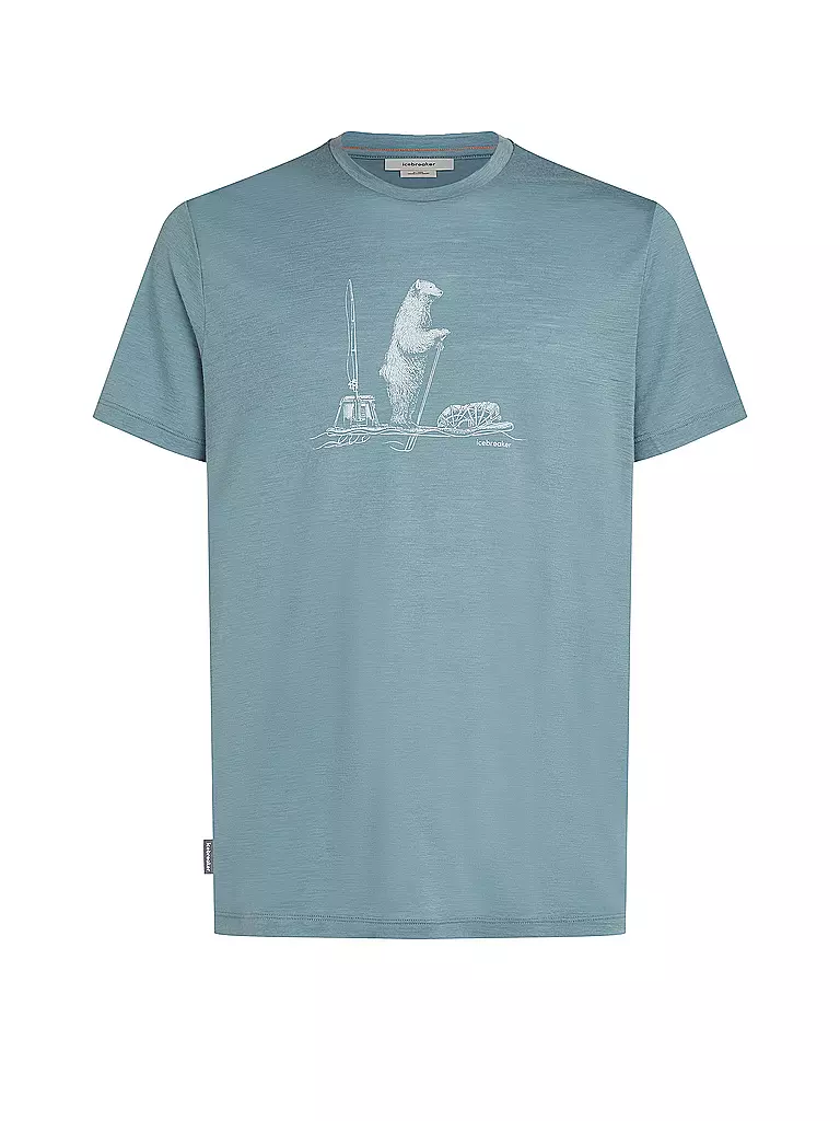 ICEBREAKER | Herren Funktionsshirt Paddle 150 Tech | Bleu clair