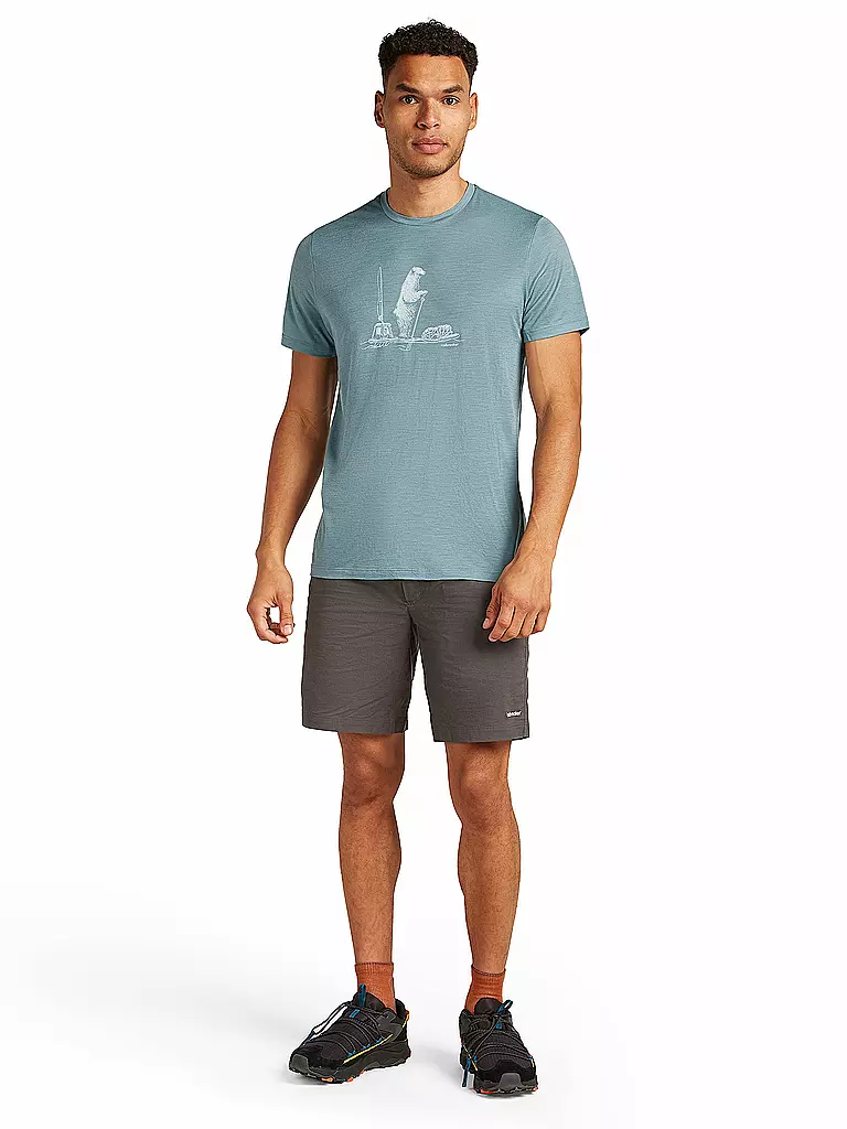 ICEBREAKER | Herren Funktionsshirt Paddle 150 Tech | Bleu clair