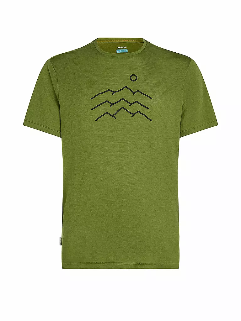 ICEBREAKER | Herren Funktionsshirt Sphere 125 Cool | Olive