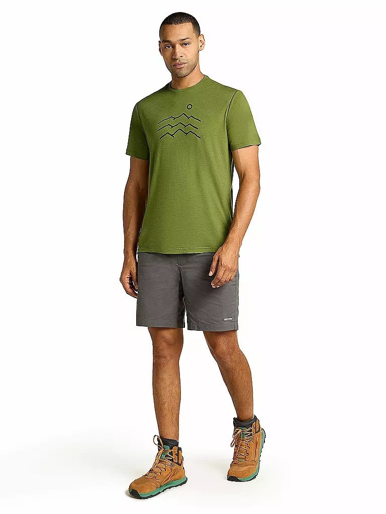 ICEBREAKER | Herren Funktionsshirt Sphere 125 Cool | Olive