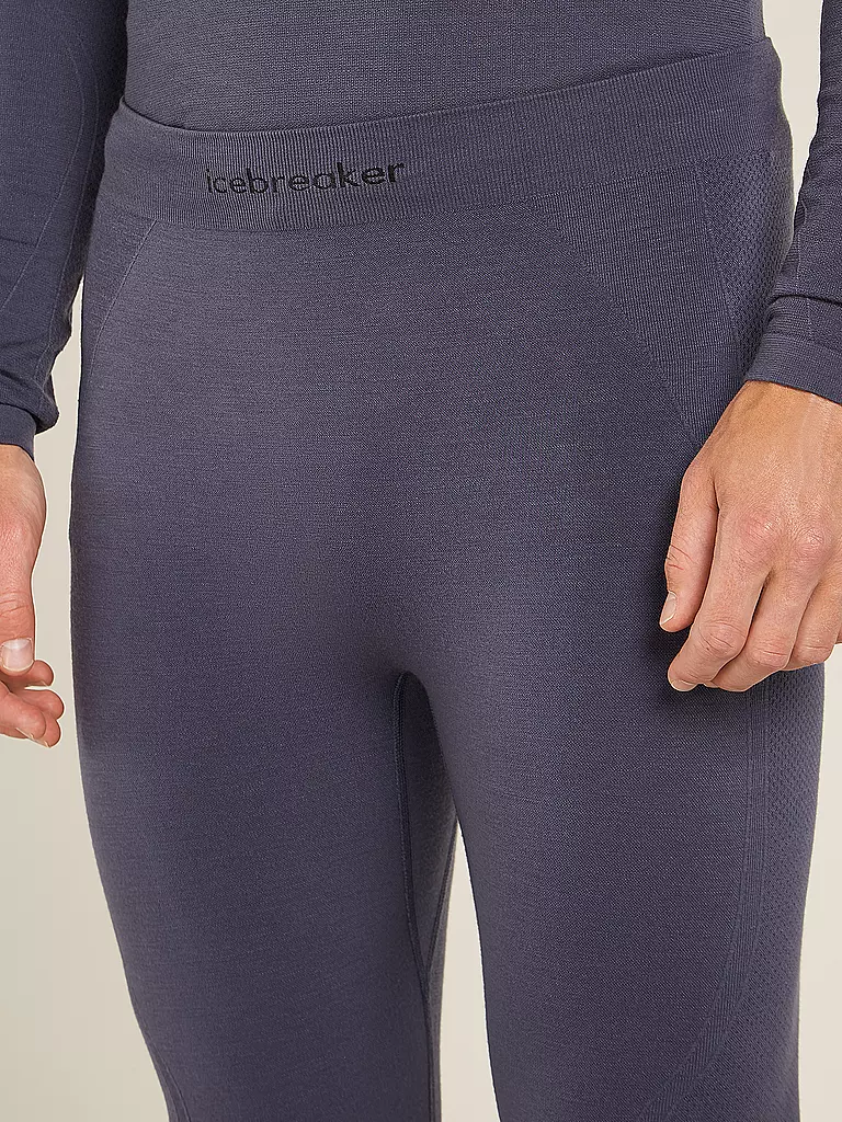 ICEBREAKER | Herren Unterzieh Hose Seamless ZoneKnit 3/4 | Gris