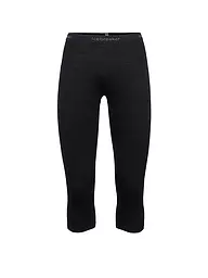 ICEBREAKER | Pantalon de sport 3/4 femme Merino 200 Oasis | Noir