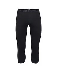 ICEBREAKER | Pantalon de sport 3/4 homme Merino 200 Oasis | Noir