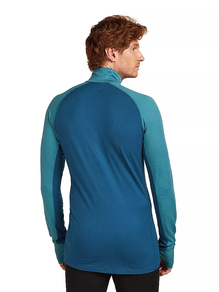 ICEBREAKER | Sous-pull zippé homme 200 Merino ZoneKnit |