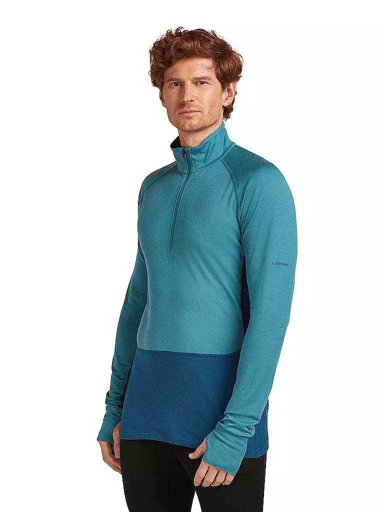 ICEBREAKER | Sous-pull zippé homme 200 Merino ZoneKnit |