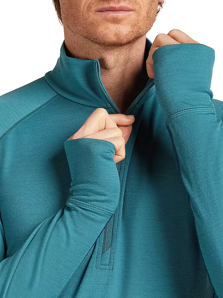 ICEBREAKER | Sous-pull zippé homme 200 Merino ZoneKnit |