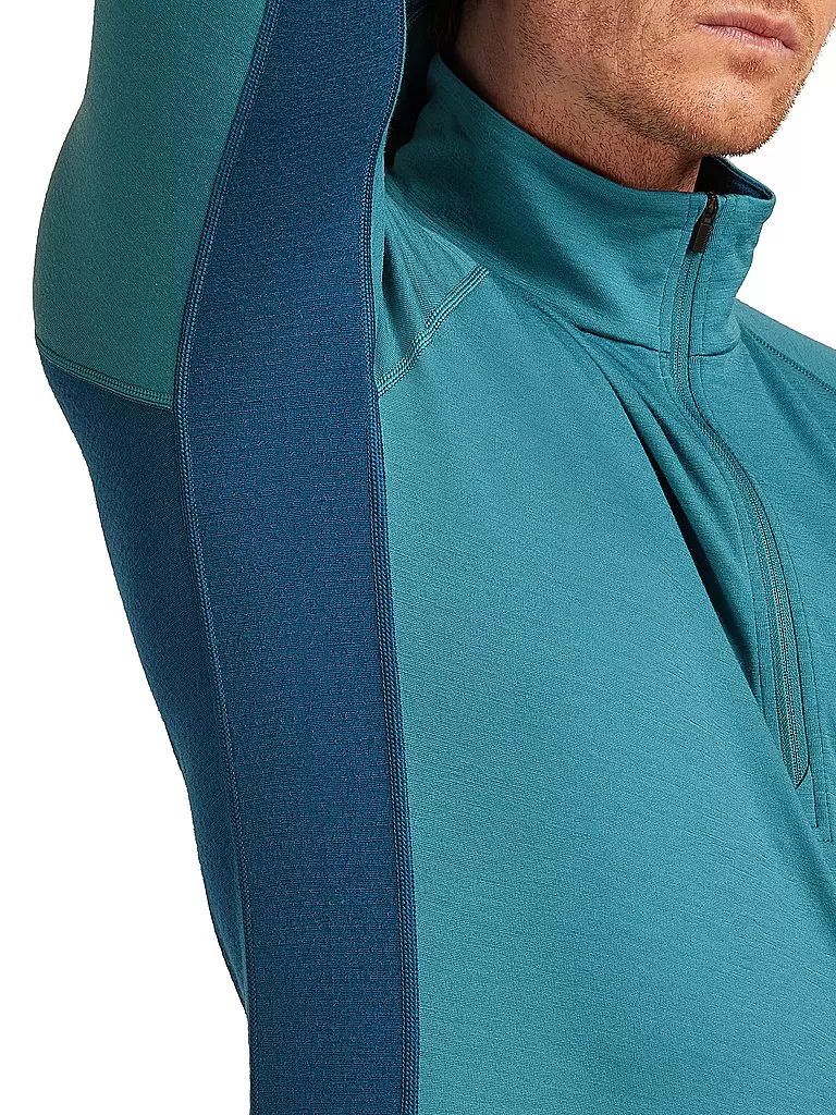 ICEBREAKER | Sous-pull zippé homme 200 Merino ZoneKnit |
