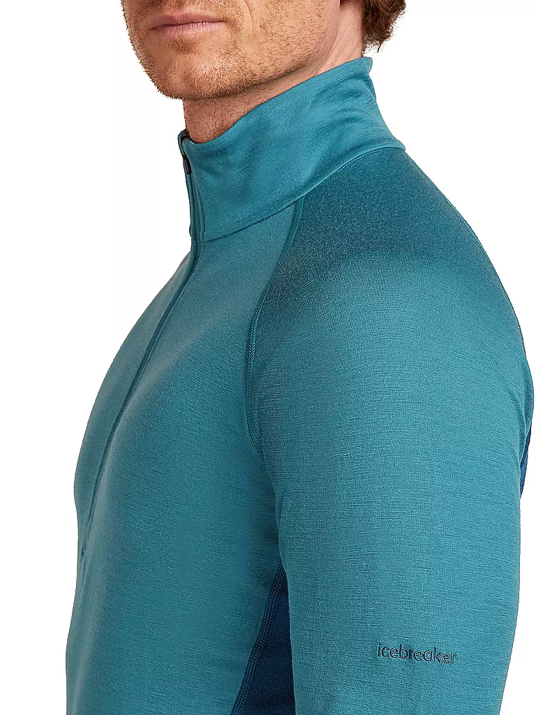 ICEBREAKER | Sous-pull zippé homme 200 Merino ZoneKnit |