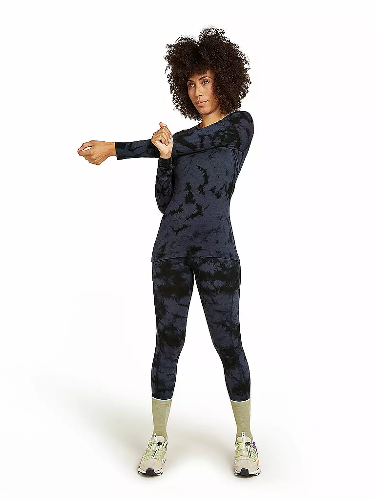 ICEBREAKER | Sous-vêtement thermique Femme Cloud Dye Oasis 200 | Gris