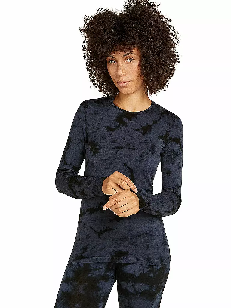 ICEBREAKER | Sous-vêtement thermique Femme Cloud Dye Oasis 200 | Gris