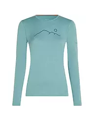 ICEBREAKER | Sous-vêtement thermique femme Oasis 200 | Bleu clair