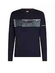 ICEBREAKER | Sous-vêtement thermique homme Elevation 200 Oasis | Bleu foncé