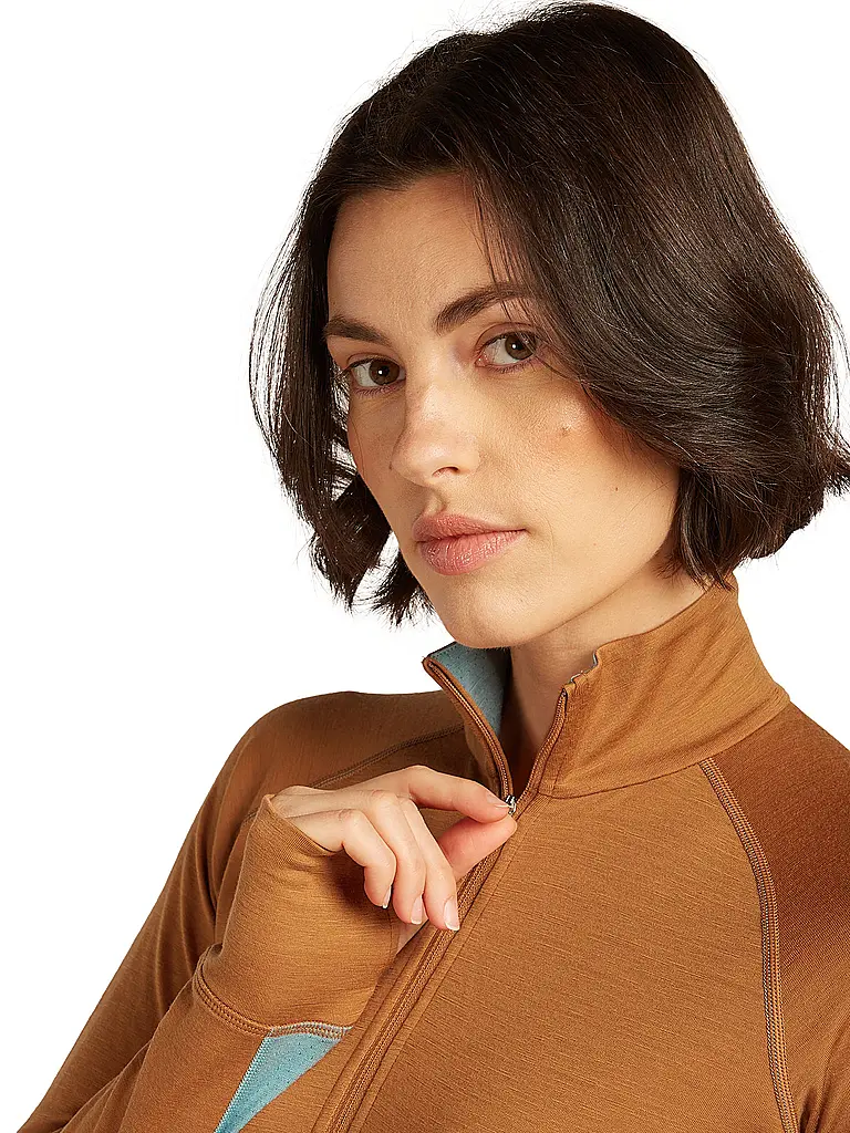 ICEBREAKER | Sous-vêtement zippé 200 ZoneKnit™ Merino pour femme |