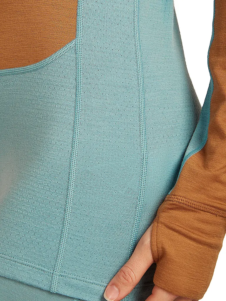 ICEBREAKER | Sous-vêtement zippé 200 ZoneKnit™ Merino pour femme |