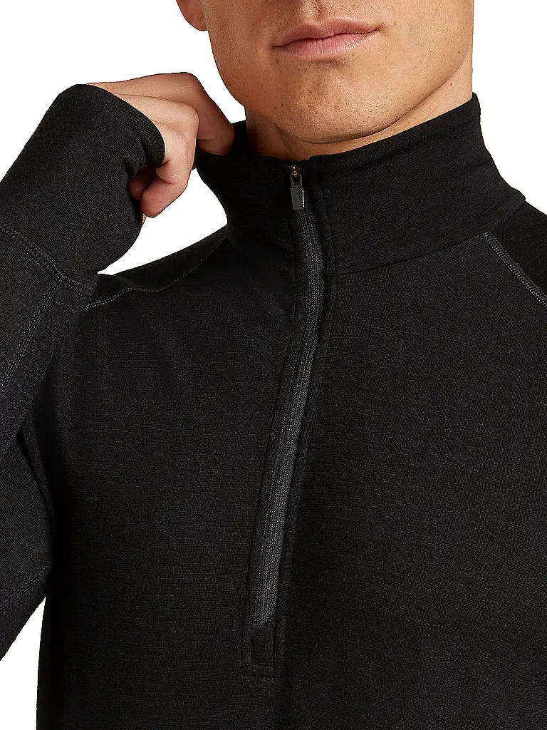 ICEBREAKER | Sous-vêtement zippé homme 200 Merino ZoneKnit |