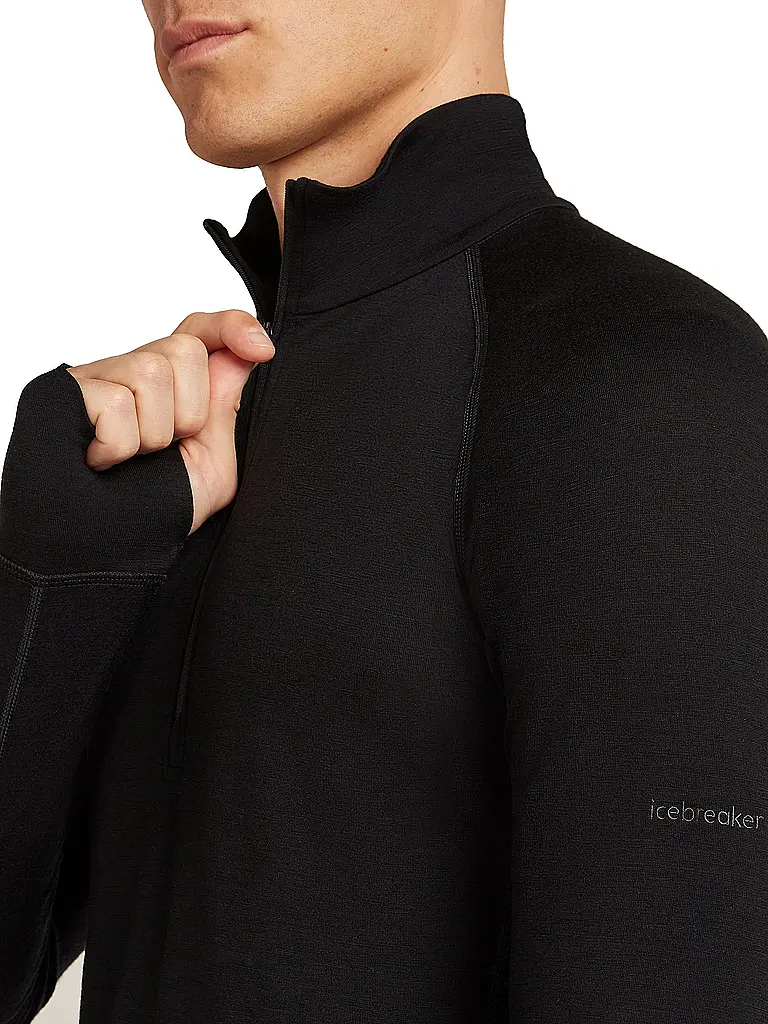 ICEBREAKER | Sous-vêtement zippé homme 200 Merino ZoneKnit |
