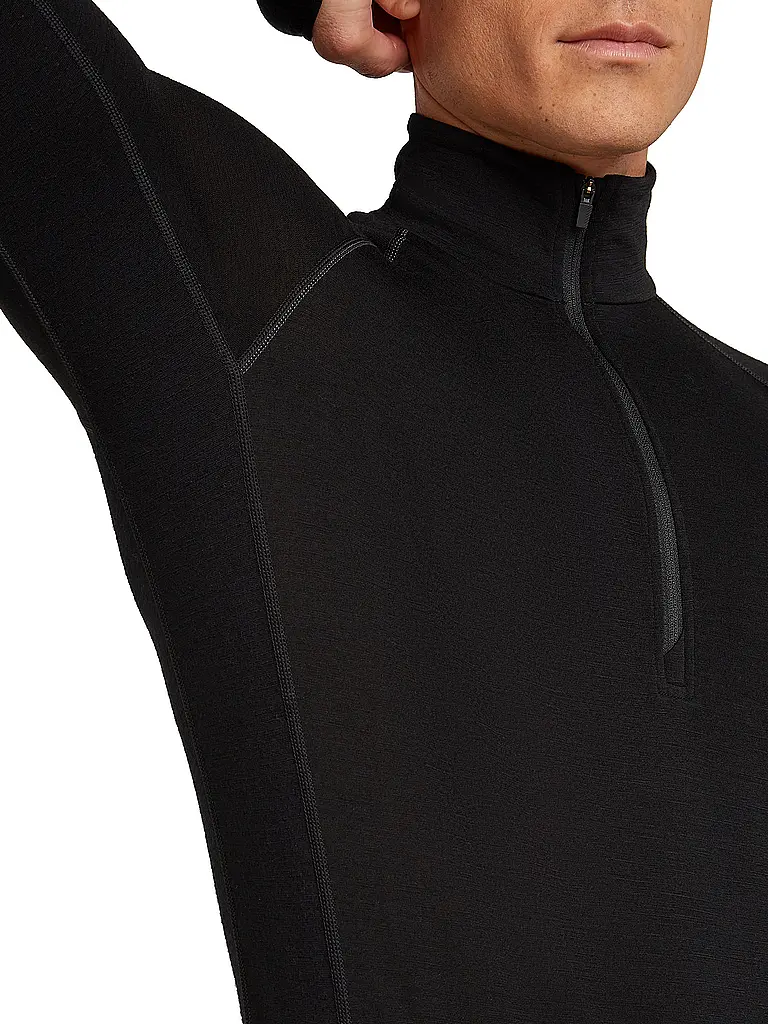 ICEBREAKER | Sous-vêtement zippé homme 200 Merino ZoneKnit |