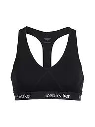 ICEBREAKER | Soutien-gorge de sport pour femme Sprite Racerback | Noir