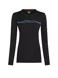 ICEBREAKER | T-shirt de corps Femme Mountain Pulse 200 | Noir