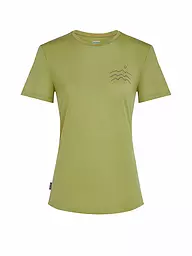 ICEBREAKER | Damen Funktionsshirt Across 125 Cool | Olive