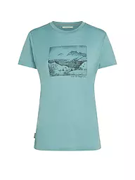 ICEBREAKER | T-shirt de sport femme Lake View 150 Tech-Lite | Menthe