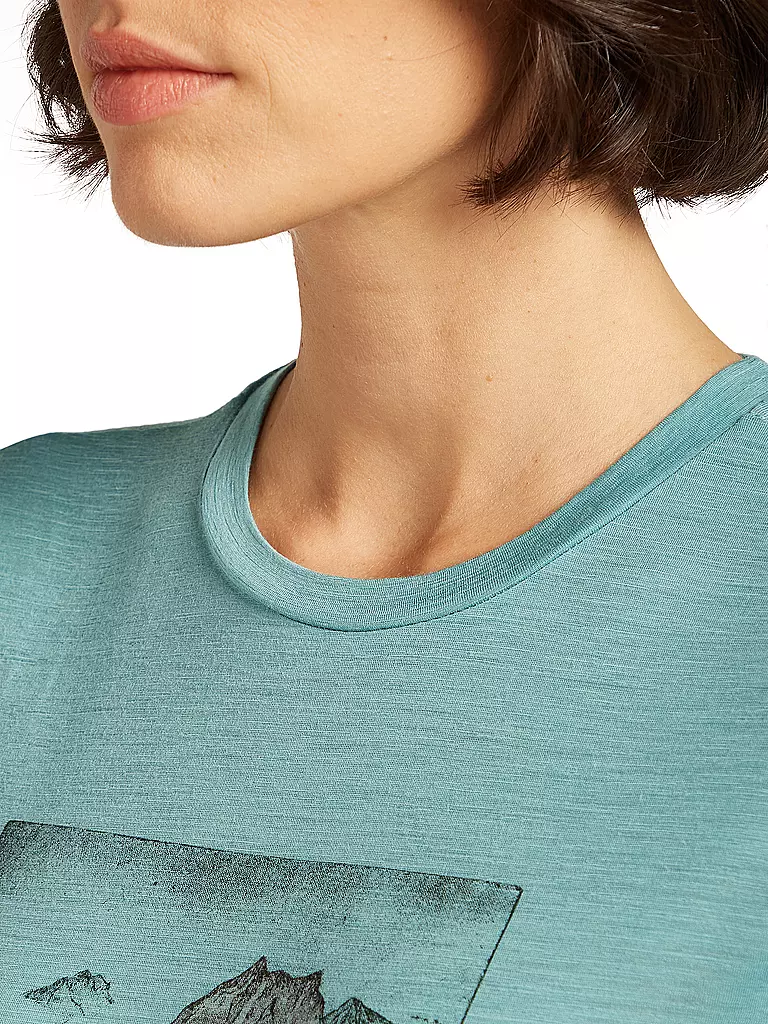 ICEBREAKER | T-shirt de sport femme Lake View 150 Tech-Lite |