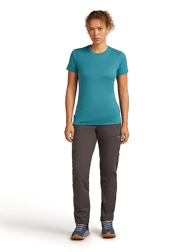 ICEBREAKER | T-shirt de sport femme Merino 150 Tech Lite III | Pétrole