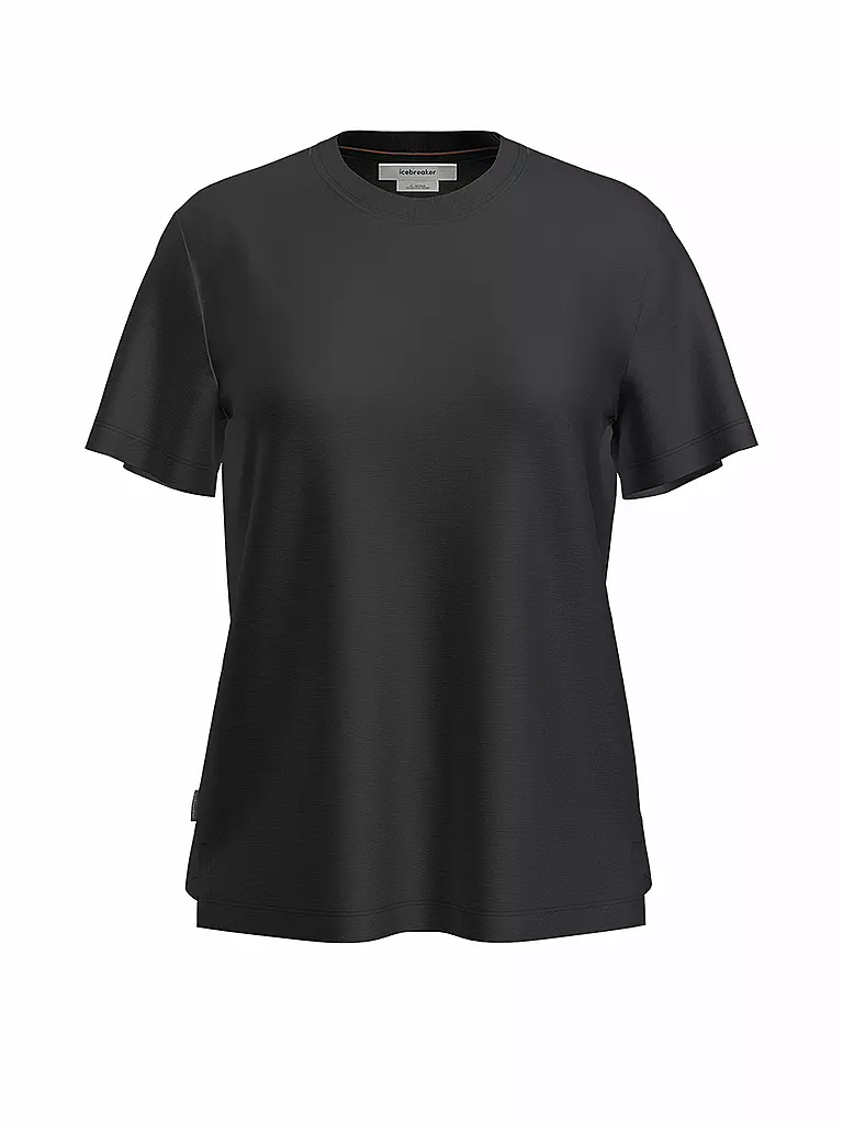 ICEBREAKER | T-shirt de sport femme Merino 150 Tech Lite Relaxed | Noir