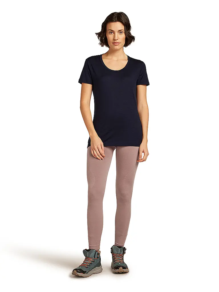 ICEBREAKER | T-shirt de sport femme Merino Tech Lite 150 Uni | Rose