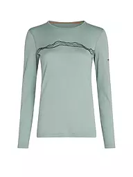 ICEBREAKER | T-shirt de corps Femme Mountain Pulse 200 | Vert clair