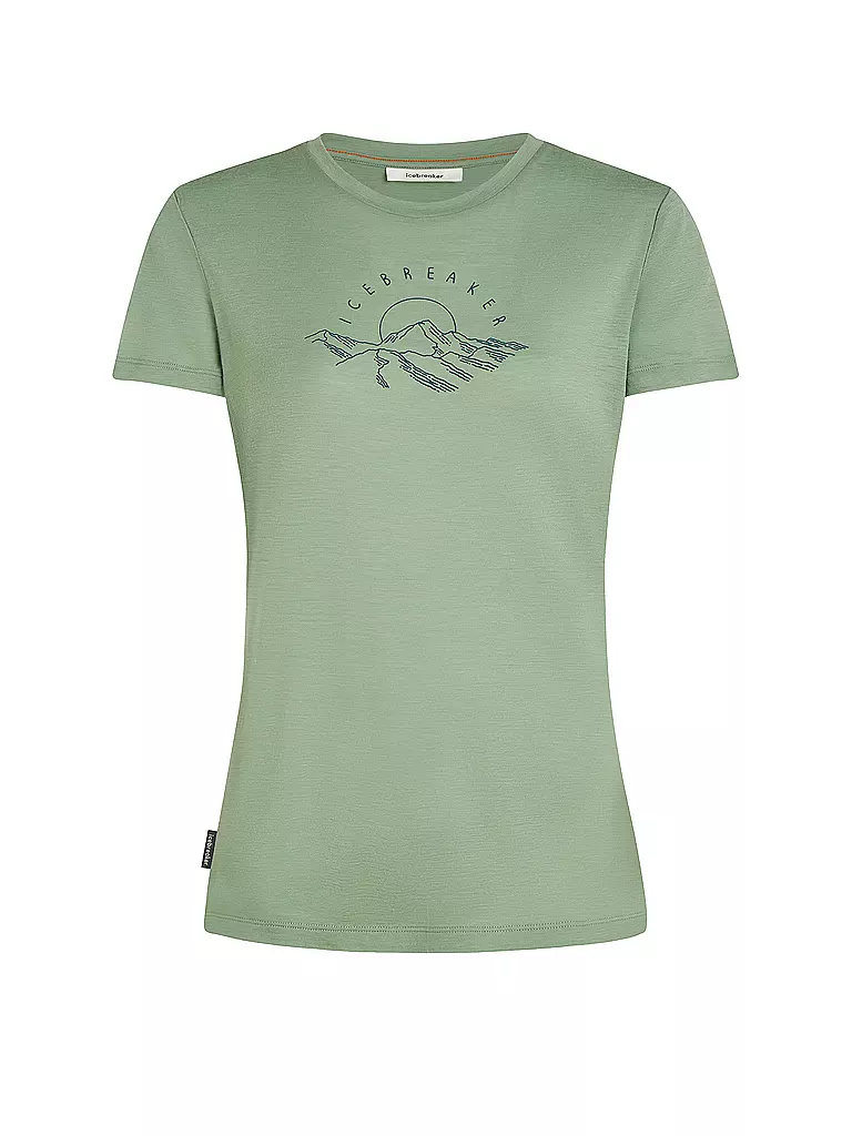 ICEBREAKER | T-shirt de sport femme Sundrise 150 Tech | Vert clair