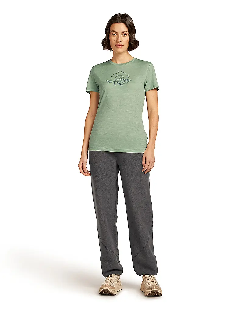 ICEBREAKER | T-shirt de sport femme Sundrise 150 Tech | Vert clair