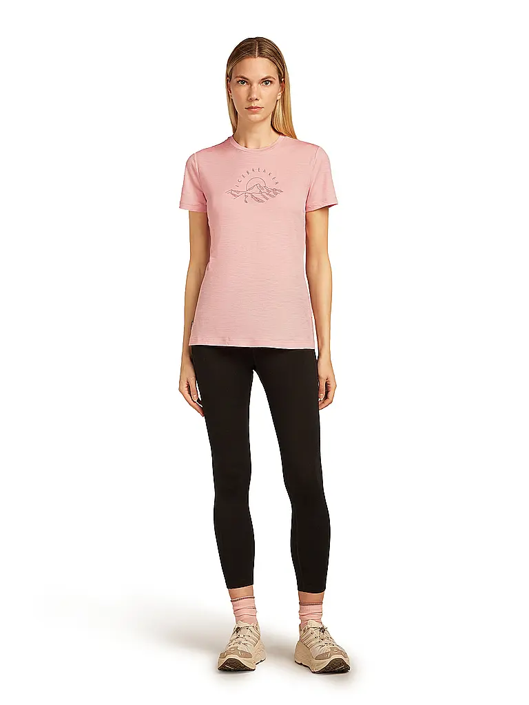 ICEBREAKER | T-shirt de sport femme Sundrise 150 Tech | Rose