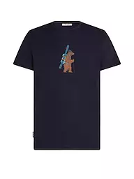 ICEBREAKER | T-shirt de sport homme Bear Tour 150 Tech | Bleu foncé