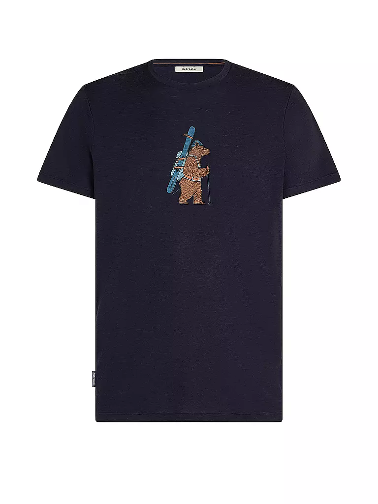 ICEBREAKER | T-shirt de sport homme Bear Tour 150 Tech | Bleu foncé