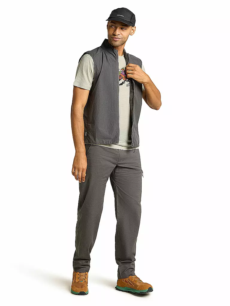 ICEBREAKER | T-shirt de sport homme Catch Me 150 Tech | Beige