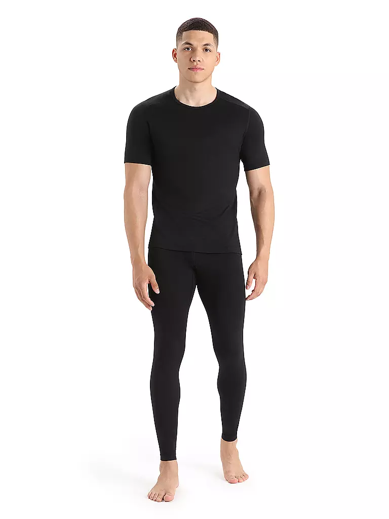 ICEBREAKER | T-shirt de sport homme Merino 200 Oasis SS | Noir