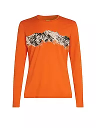ICEBREAKER | Herren Funktionsshirt Merino 200 Oasis Thermo | Orange