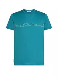 ICEBREAKER | T-shirt de sport homme Mount Pulse 150 Tech | Pétrole