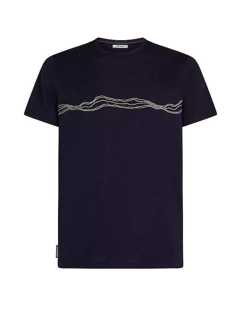 ICEBREAKER | T-shirt de sport homme Mount Pulse 150 Tech | Bleu foncé