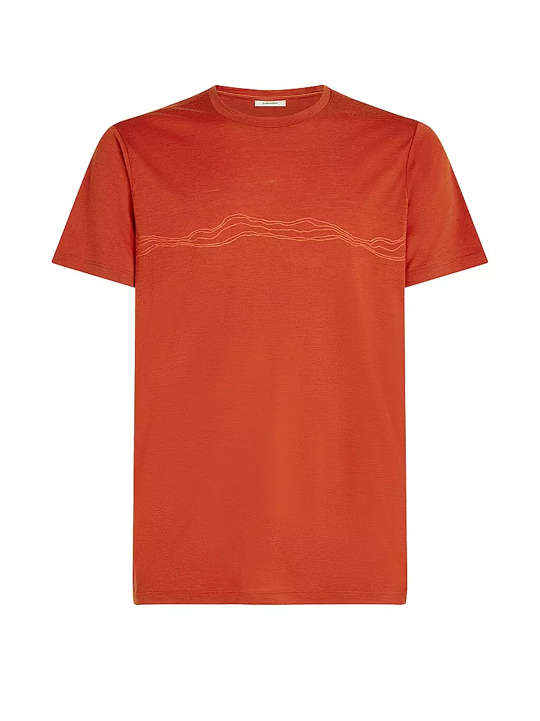 ICEBREAKER | T-shirt de sport homme Mount Pulse 150 Tech | Cuivre