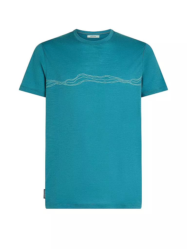 ICEBREAKER | T-shirt de sport homme Mount Pulse 150 Tech | Pétrole