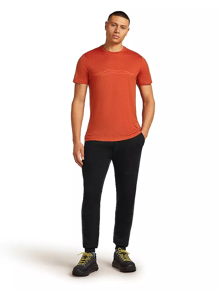 ICEBREAKER | T-shirt de sport homme Mount Pulse 150 Tech | Cuivre