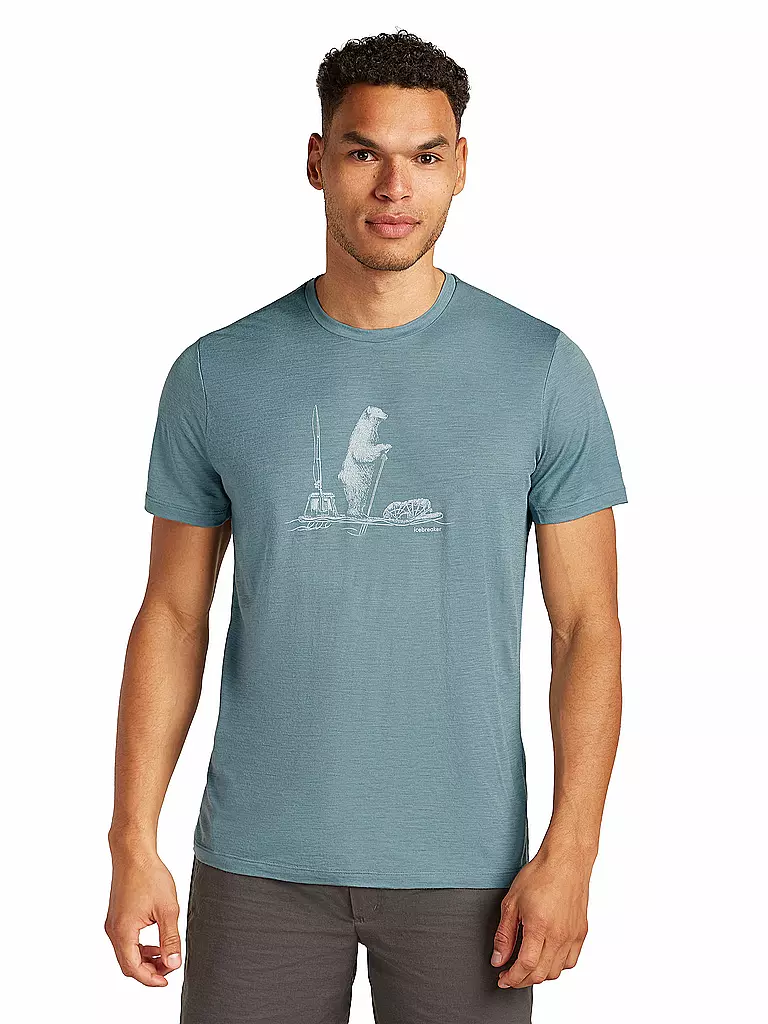 ICEBREAKER | T-shirt de sport homme Paddle 150 Tech | Bleu clair