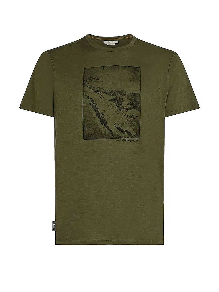 ICEBREAKER | T-shirt de sport homme Summit 150 Tech | Olive